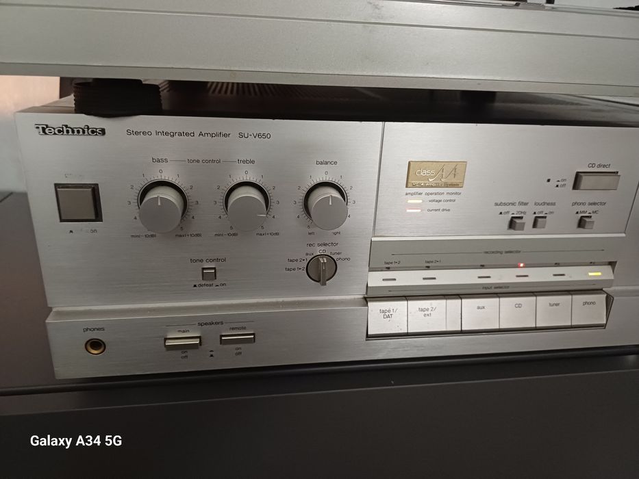 Technics su v650 amplificator stereo puternic