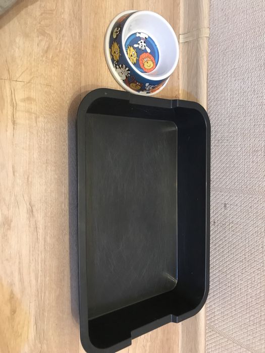 Туалет для кошек,миска