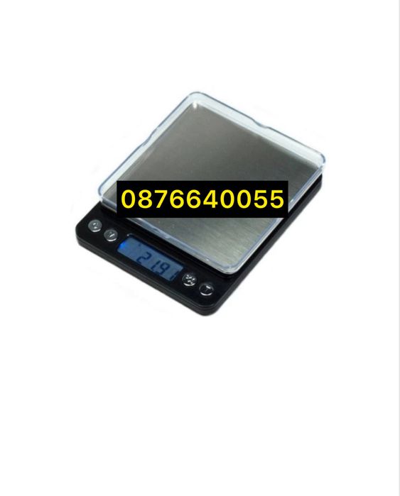 Прецизна електронна везна, бижутерска везна 500гр до 0.01гр