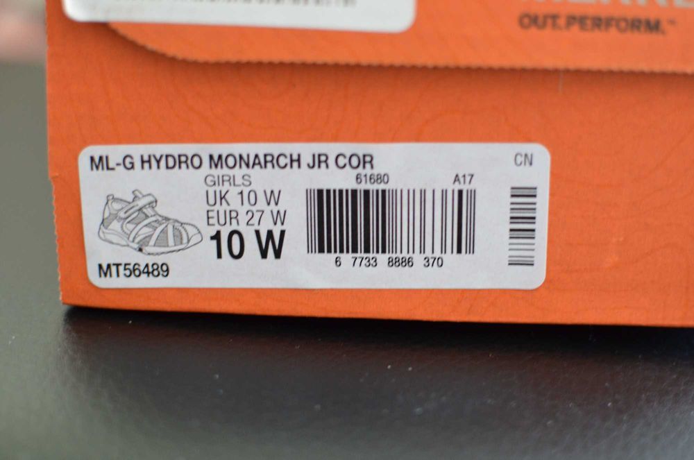 NOU! Sandale Merrell Hydro Monarch Kids