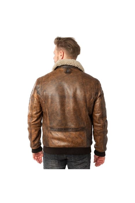 Geaca de Piele Barbati Mauritius Maro MMJolvin