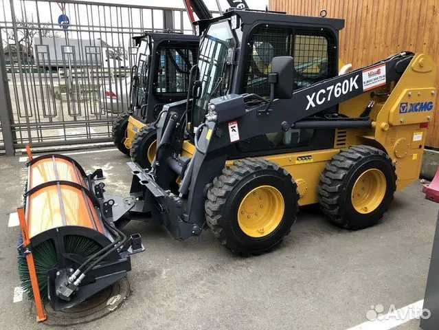 Мини-погрузчик UZXCMG XC760K Объем ковша 0,6 м3  Джойстик