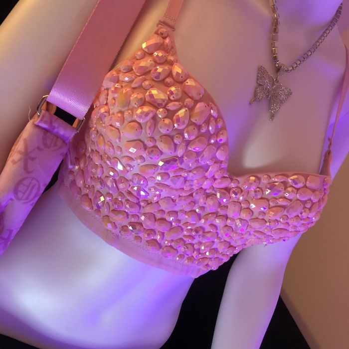 Бюстие/топ с камъни тип корсет