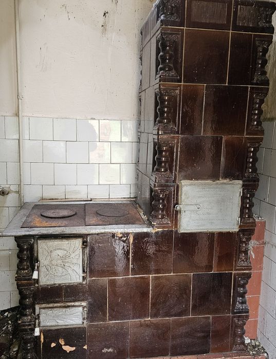 Soba teracota cu plita