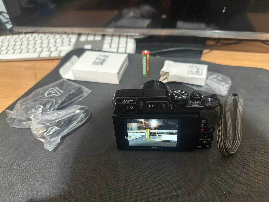 nikon coolpix a1000 culoare negru fata spate lateral deosebit frumos
