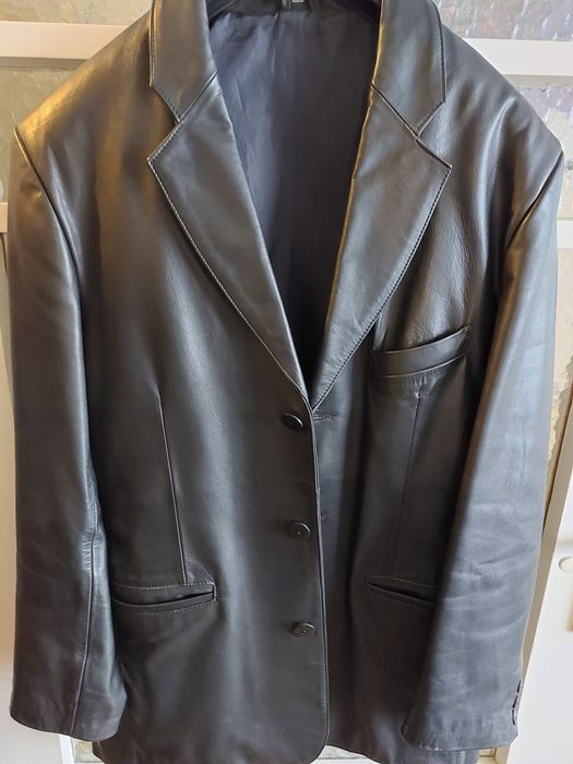 Мъжко кожено сако