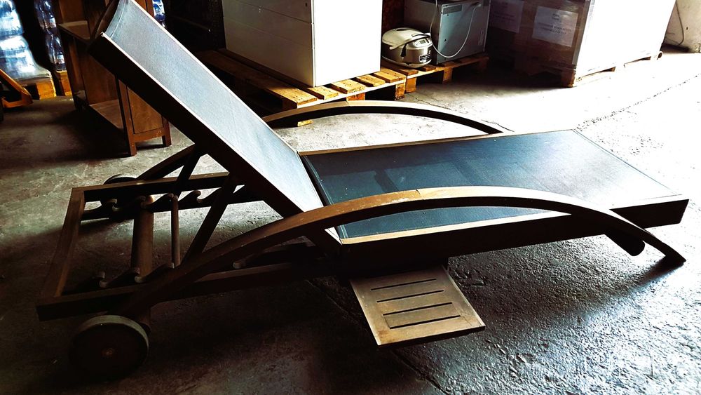 Шезлонг , дървен