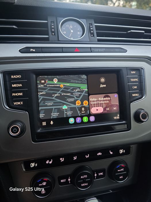 Активиране на app-connect (android auto & carplay)