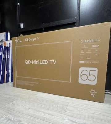 Телевизор TCL 65 C6K MiniLED 144гц 2025 GoogleTV доставка + установка