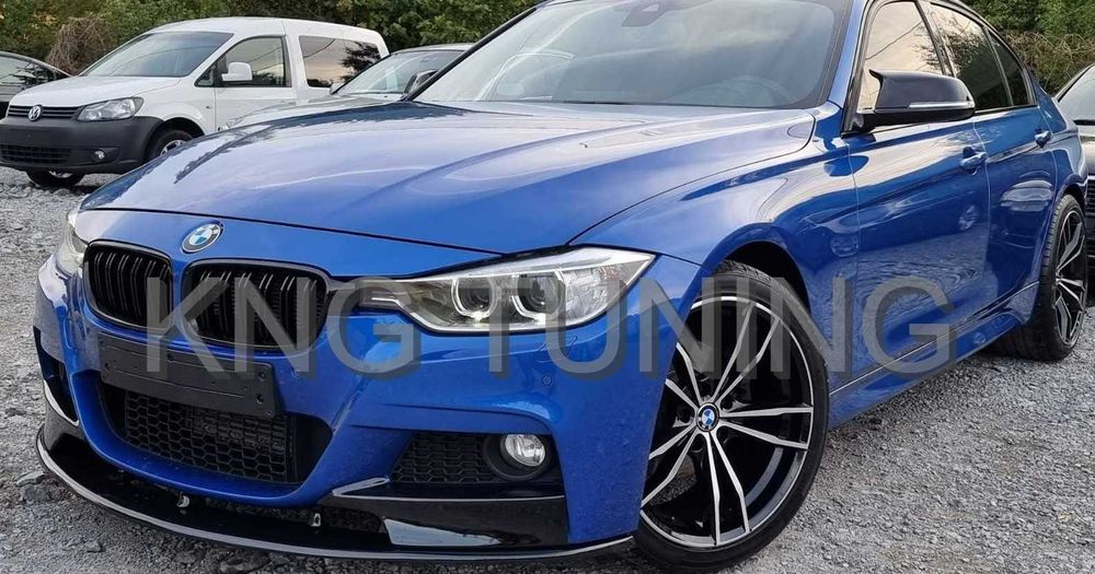 Преден лип спойлер за бмв ф30 ф31 / нож / BMW F30/F31 lip spoiler