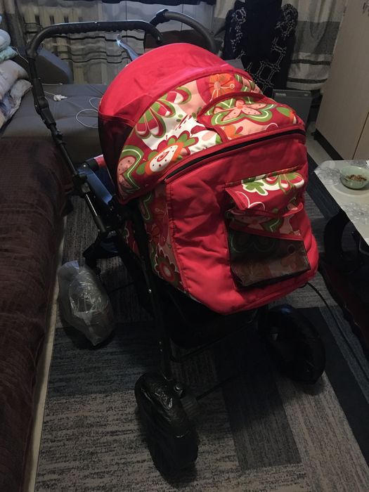 Коляска+сумка+люлька