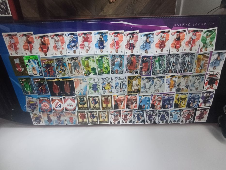 Colecție Match Attax 2023/24 – 170+ carduri, stare impecabilă