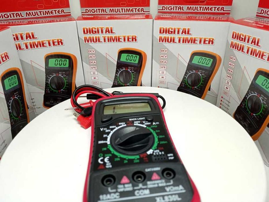 Aparat Masura Electric Multimetru Digital XL830L AVO LED Albastru