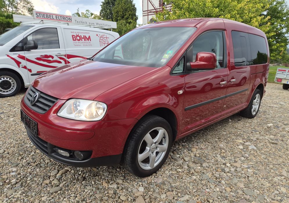 VW Caddy 2009 1.6 benzina +GPL maxi 7locuri