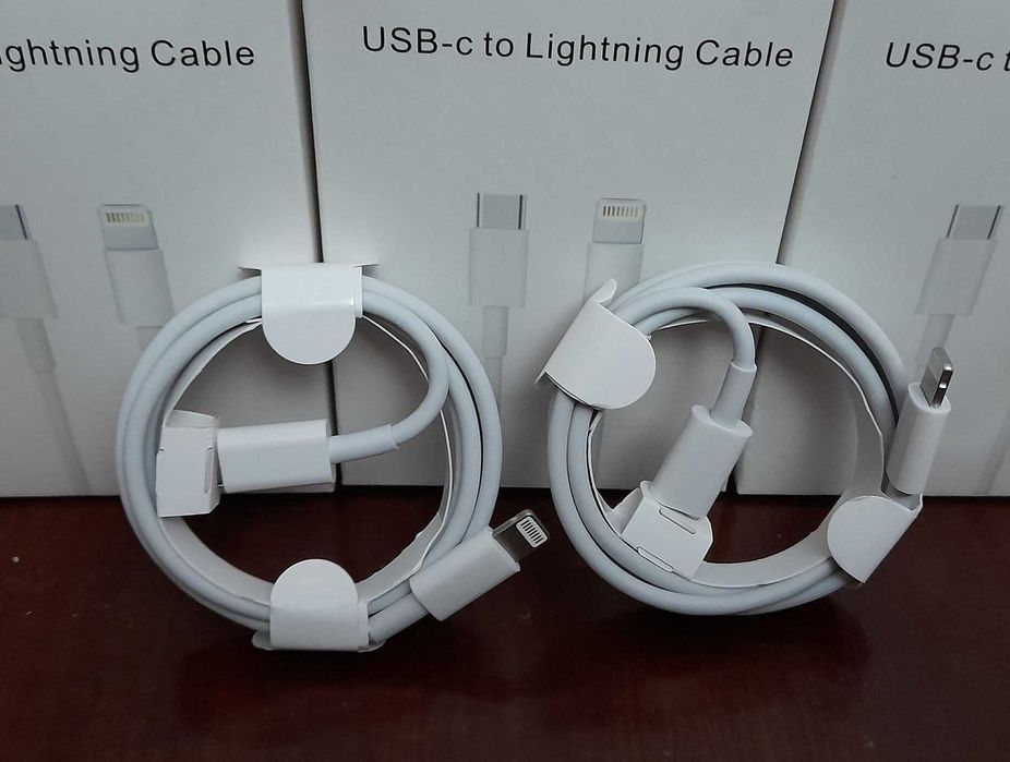 Cabluri incarcare fast charge iPhone X 11 12 13 14 Type C - Lightning