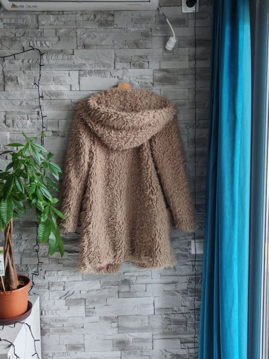 Haină fluffy de iarnă Zara Basics