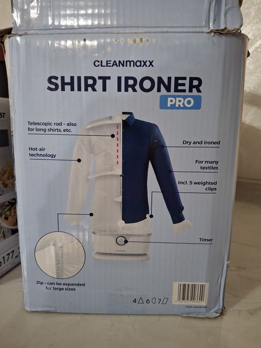 Aparat de călcat și uscat Cleanmaxx