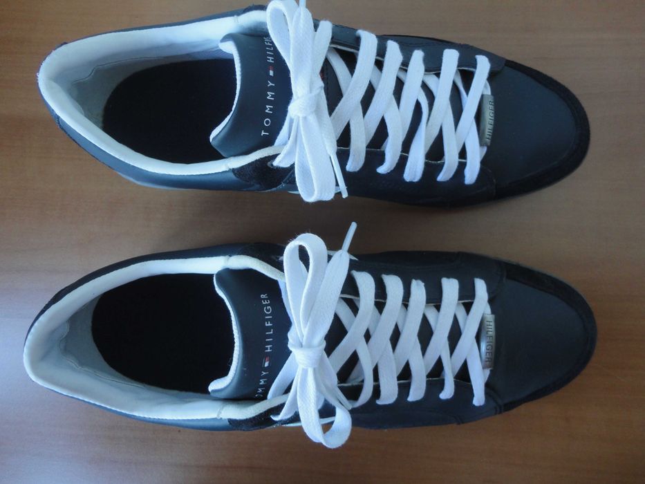 N43 Tommy Hilfiger/естествена кожа/мъжки спортни обувки