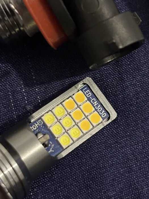 set Leduri auto pentru proiectoare ceata h8/h11