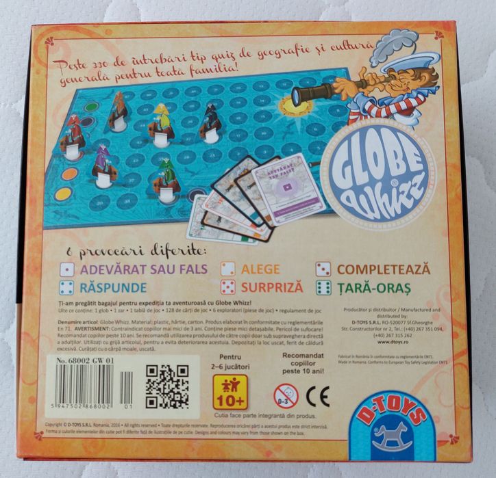 Vand joc de societate Globe Whizz