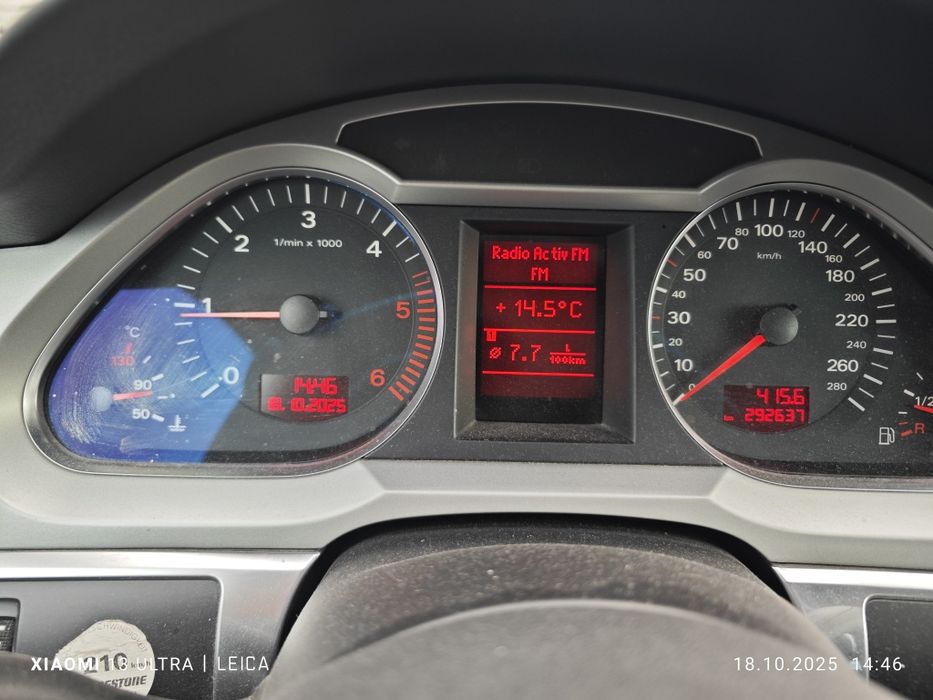 Vand Audi A6 C6 2008