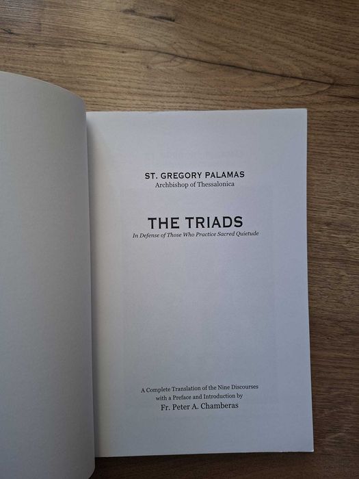 St. Gregory Palamas - The Triads [Aproape Noua]