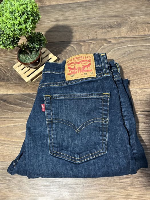 Blugi Levi's 514 bleumarin straight fit