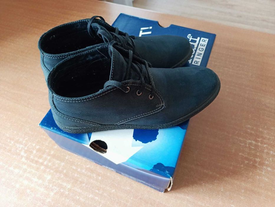 Мужские ботинки из нубука Ralf - осень / весна