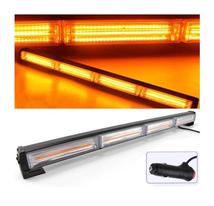Led аварийна сигнална лампа маяк 59cm, 12V 24V