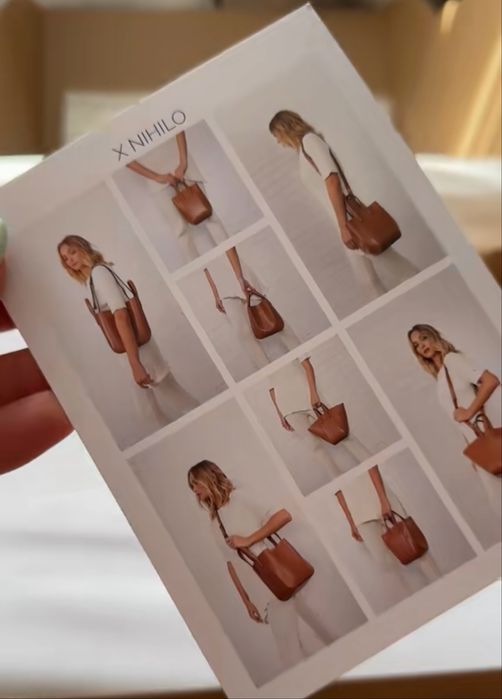 Geanta X Nihilo The Eight Tan Bag – Bucket Bag