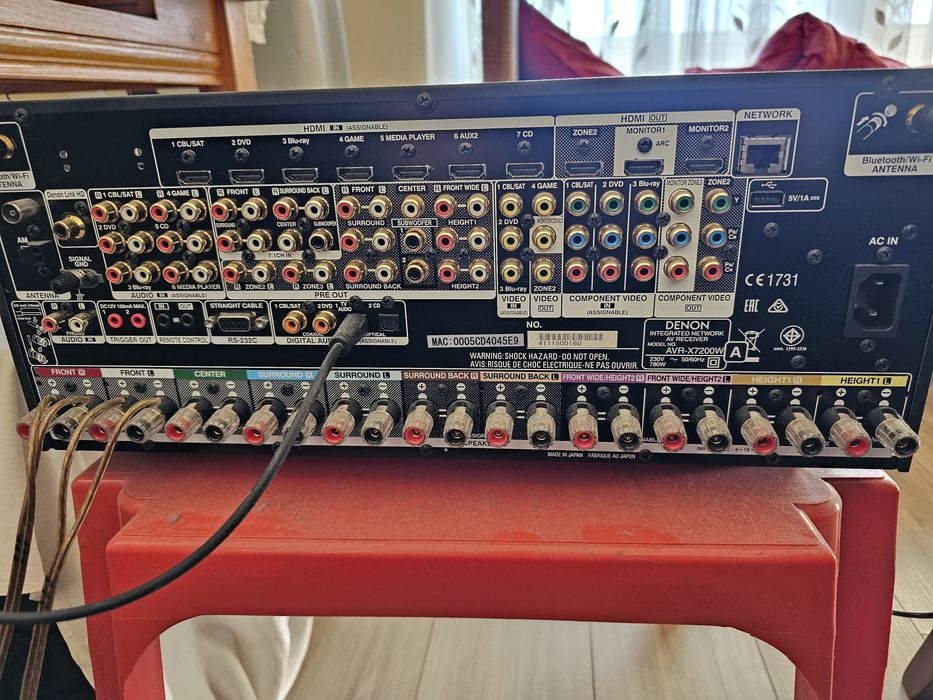 Ресивър DENON-X7200WA Auro-3D