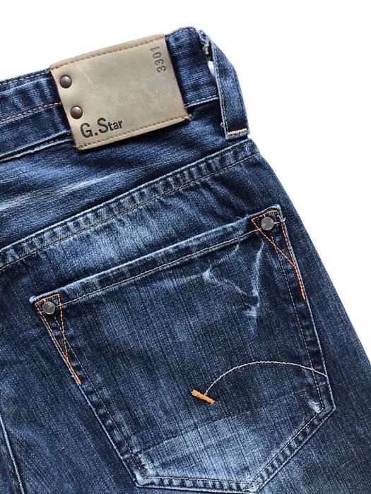 Blugi GSTAR RAW Denim Jeans Barbati | Marime 31 x 30 (Talie 80 cm)