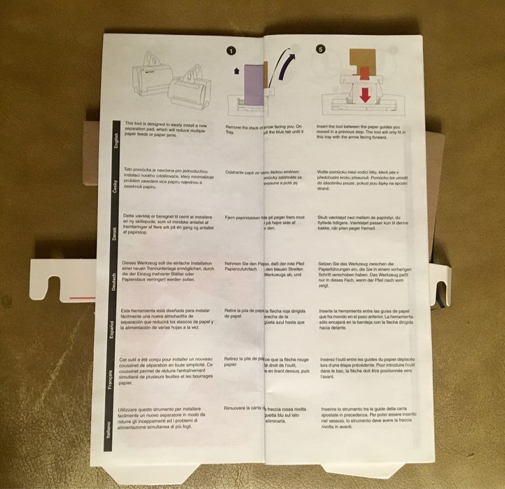 Kit reparatie - Paper Jam - HP Laserjet 1100