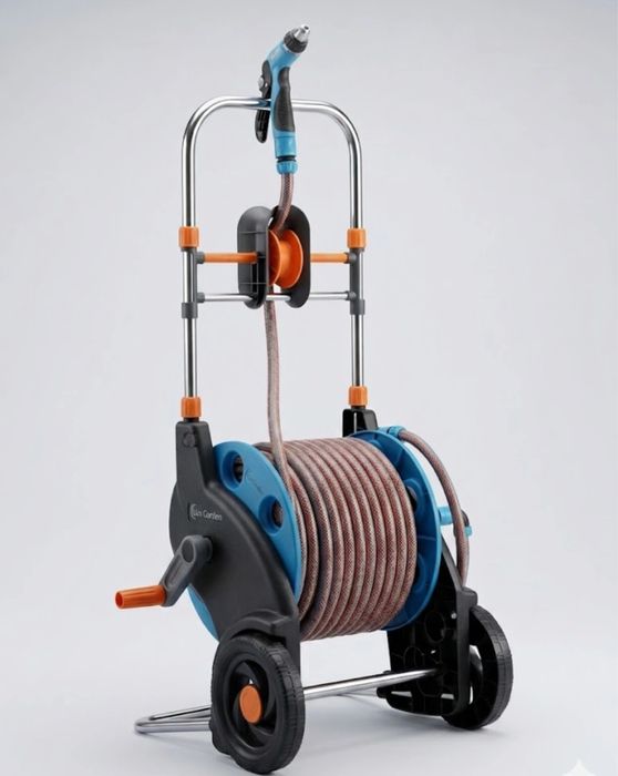Шланг для полива Lux Garden Lgh5020A 1-2 25 м катушка + аксессуары