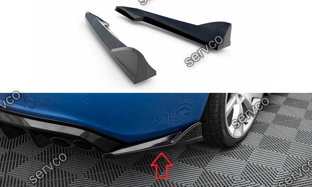 Pachet Body kit tuning Audi A4 S4 B8 Sline 2008-2012 v7 Maxton Design