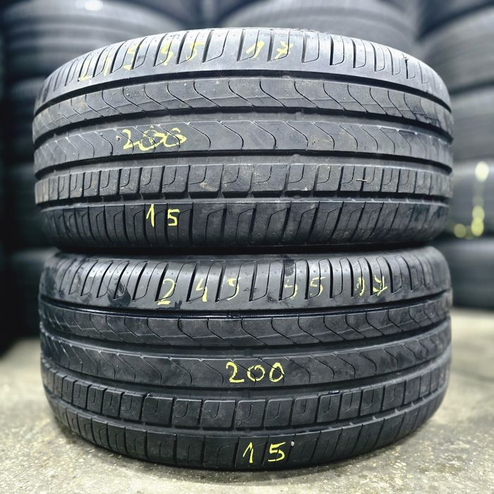 2x 245/45/17 VARA PIRELLI Stare excelentă