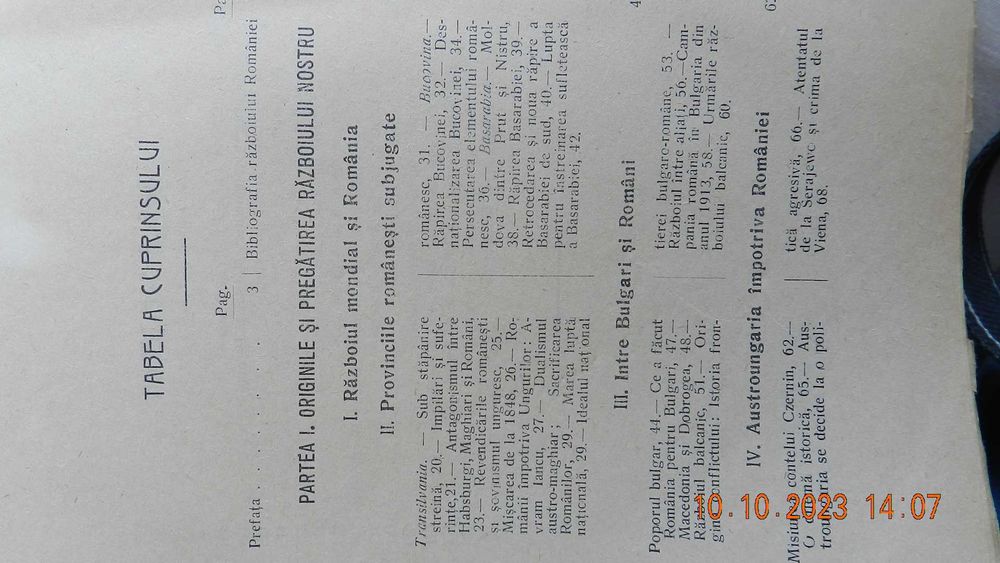 Istoria Razboiului pt. intregirea Romaniei 1916 1919,  Kiritzescu Ed.I