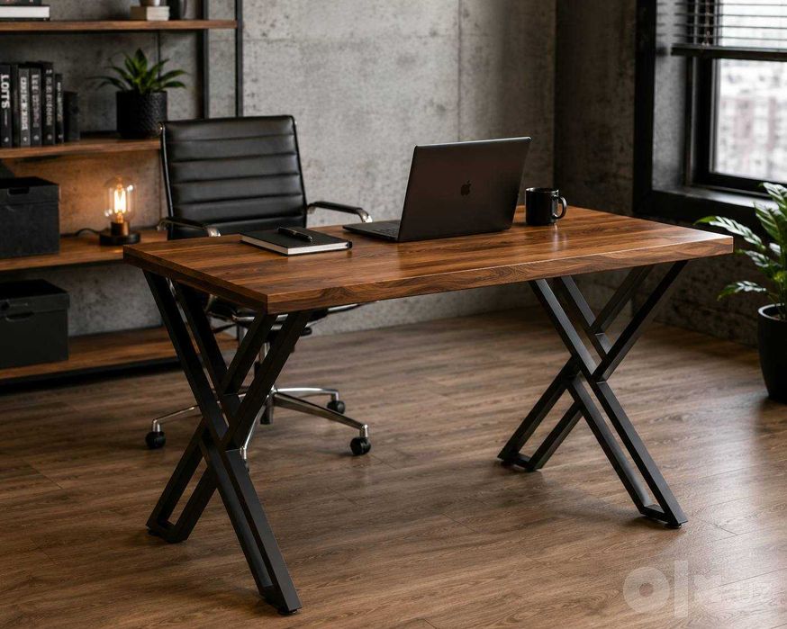 Loft uslubidagi zamonaviy kompyuter stoli | Premium sifat