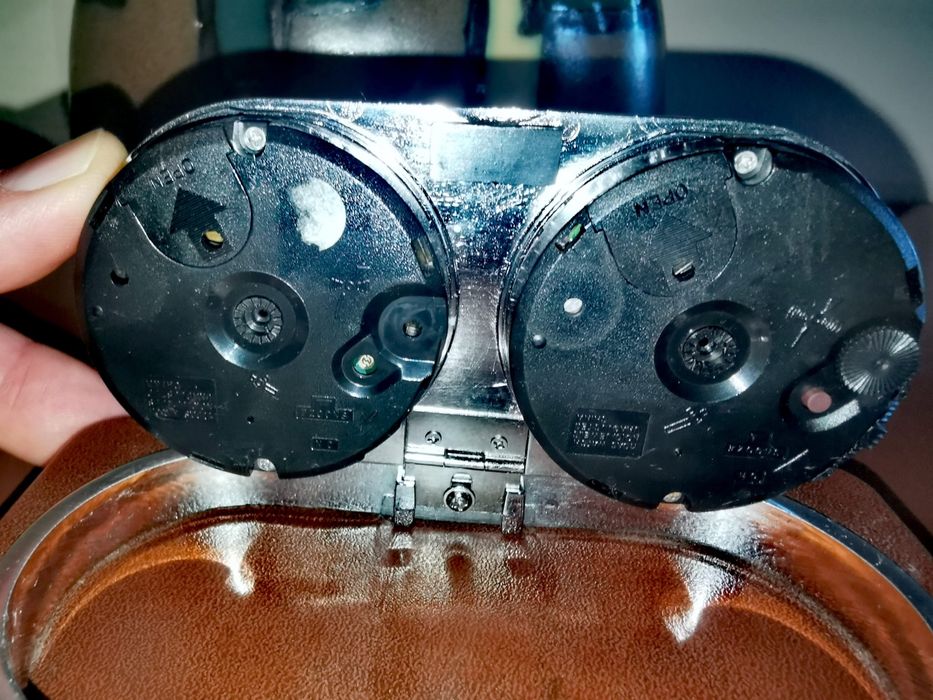 Полеви часовник Lambert колекция SOSL будилник с кожен калъф стомана