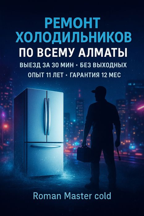 Ремонт холодильников  быстрый ремонт
