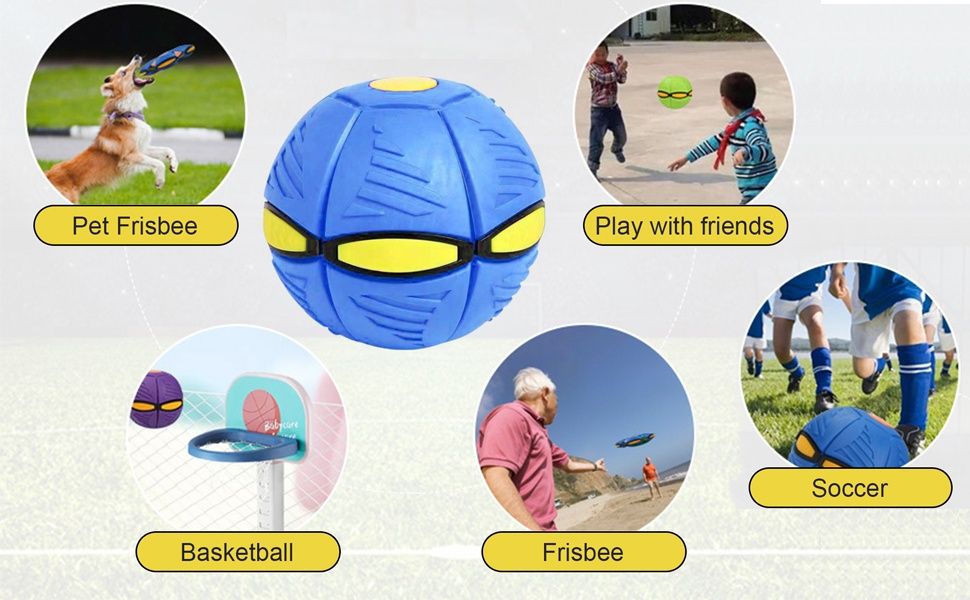 Портативная творческая волшебная летающая Мяч Светодиодной подсветкой