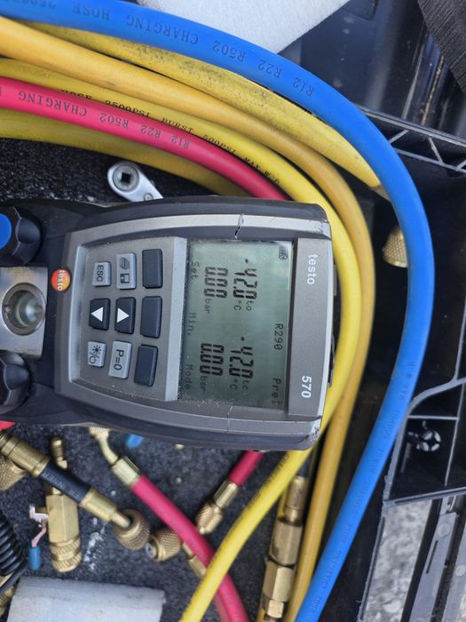 Testo 570 apa, Gas, frigo