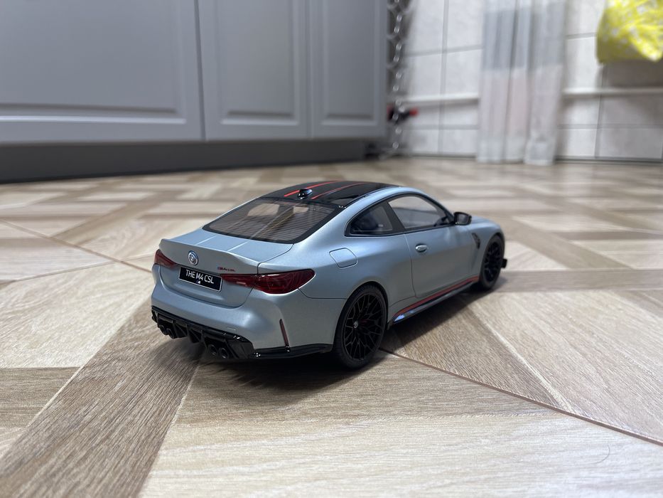 Macheta BMW M4 CSL GtSpirit 1:18 Editie Limitata