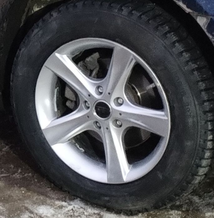 Диски с новой резиной