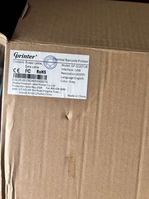 Gprinter: принтер для этикеток Новый