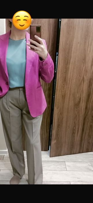 Пиджак лен 100% на подкладке