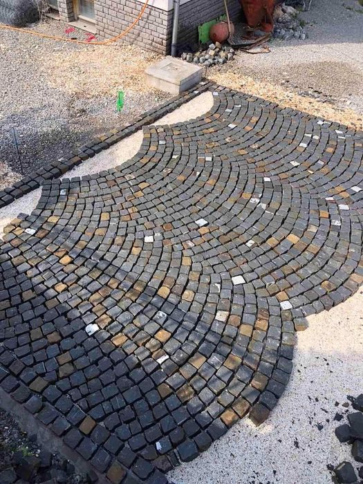 Piatră cubică Andezit, mă deplasez oriunde în Țară