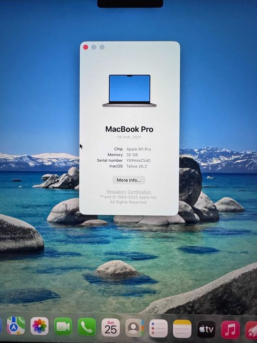 MacBook Pro 14" M1 Pro | 32GB RAM | 1TB SSD