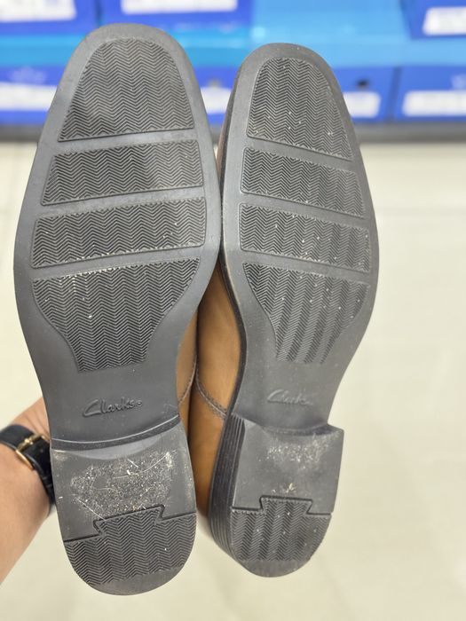 Туфли кожаные коричневые