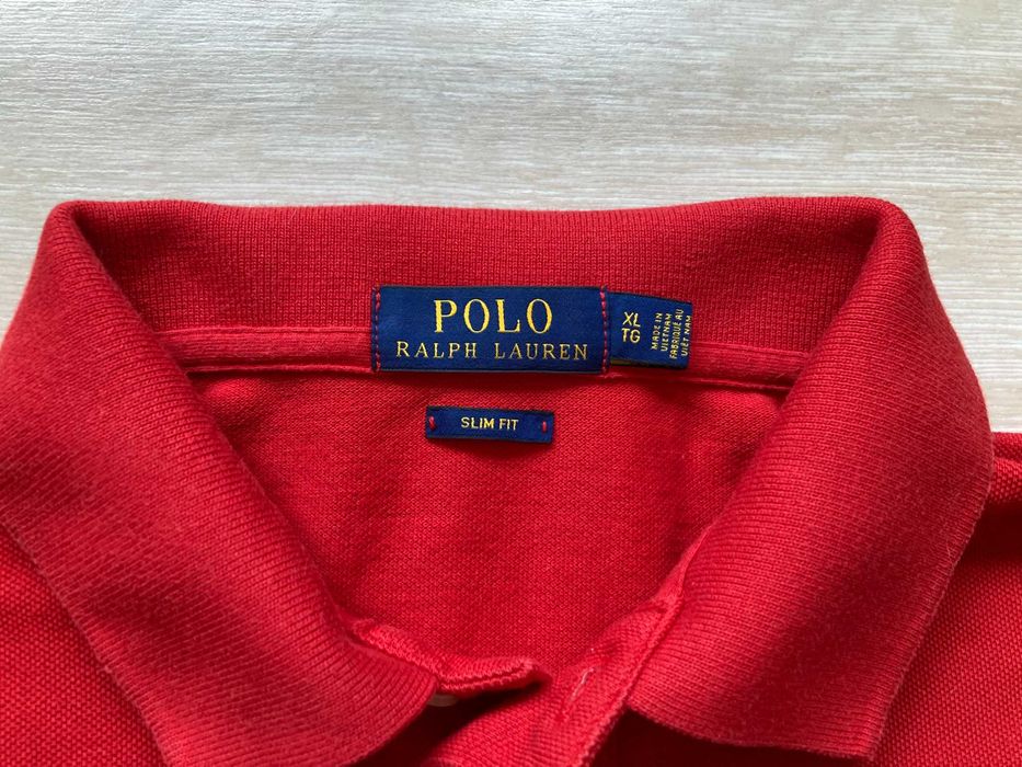 POLO By Ralph Lauren polo t shirt мъжка поло тениска  XL Slim Fit